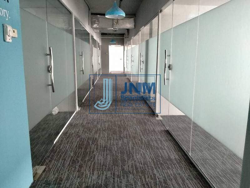 6 7500 Sq-ft Fitted Office for Rent Sheikh Zayed Road Facing