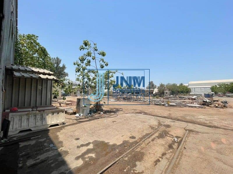 5 200000 Sq-ft commercial land with warehouse for rent in al quoz