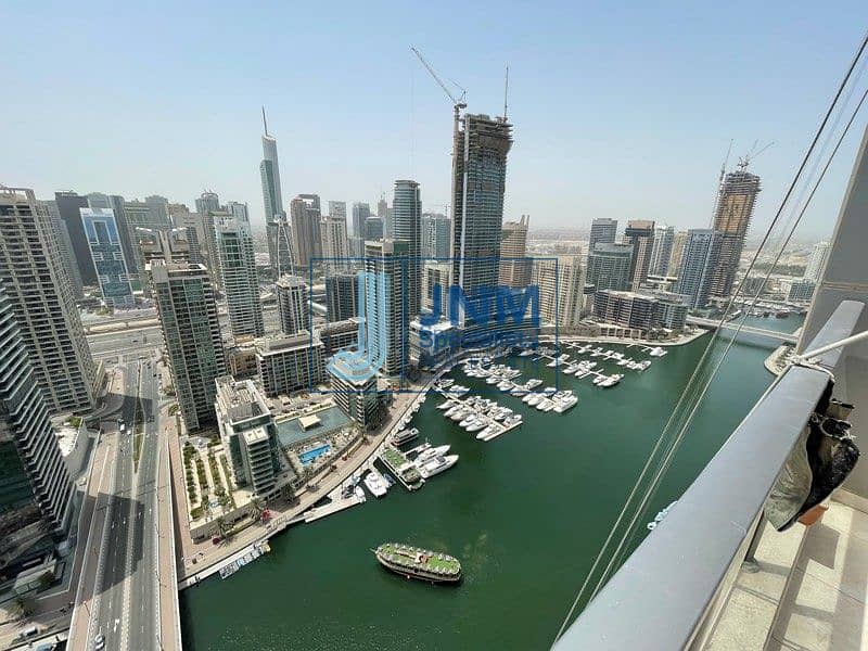 Stunning Marina views w/ Terrace !! | Premium 3 B/R + Maid's Room | Al Sahab | D