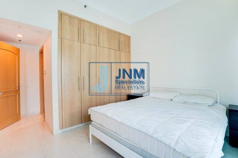 5 Fascinating 1 bedroom with balcony  | Amazing Marina View