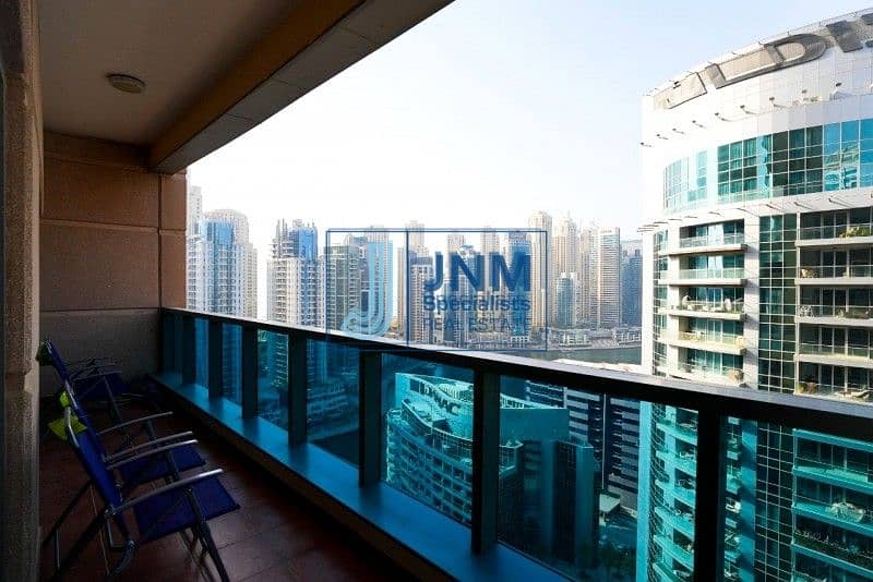 14 Fascinating 1 bedroom with balcony  | Amazing Marina View