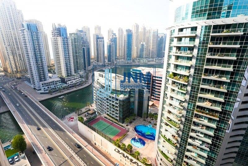 15 Fascinating 1 bedroom with balcony  | Amazing Marina View