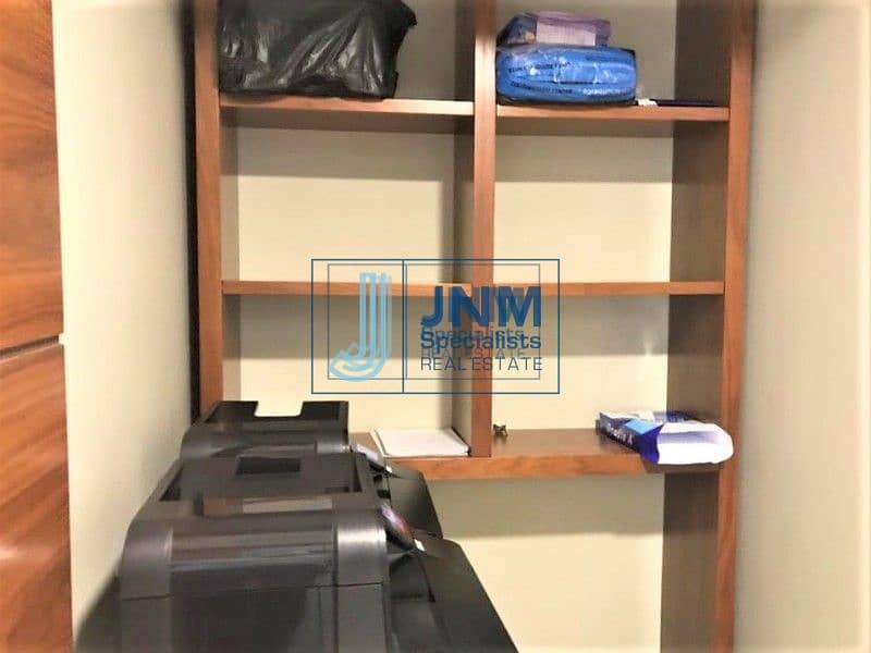 8 Next to Metro | Semi-Furnished Office | Vacant