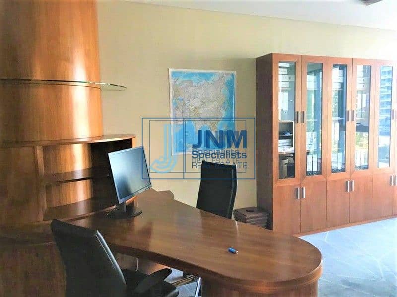 12 Next to Metro | Semi-Furnished Office | Vacant