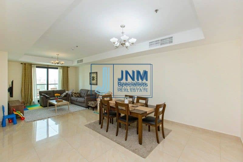 3 Fully Furnished | Bright & Spacious | 2 Bedroom Apartment