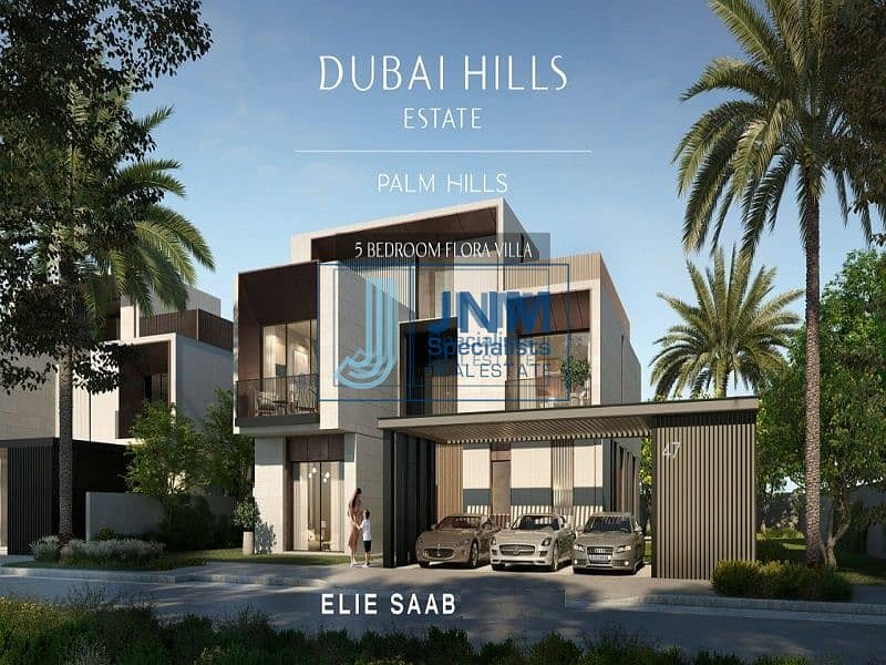 Exclusive | 5 BR CORNER | ELIE SAAB - Palm Hills Villa