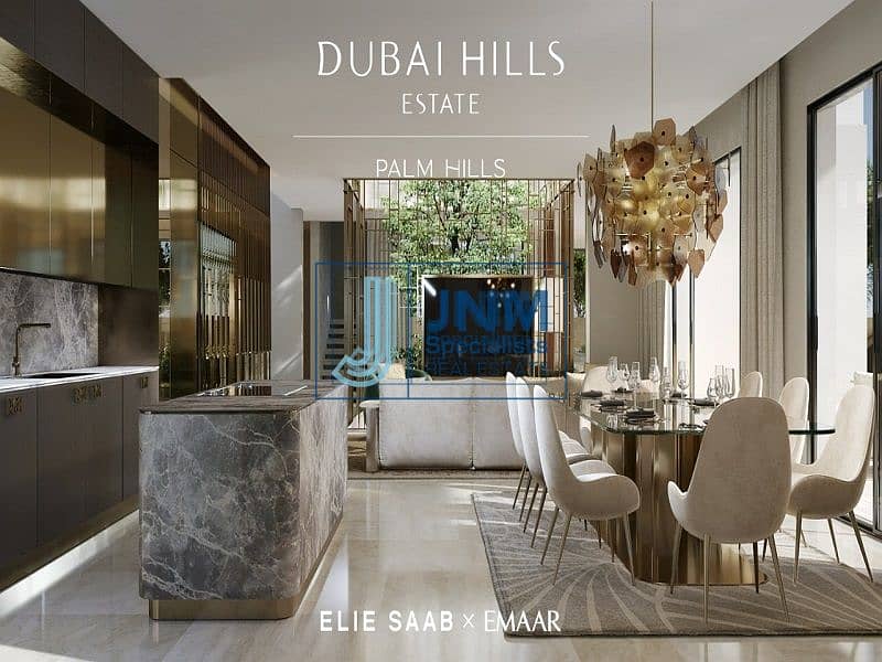 5 Exclusive | 5 BR CORNER | ELIE SAAB - Palm Hills Villa