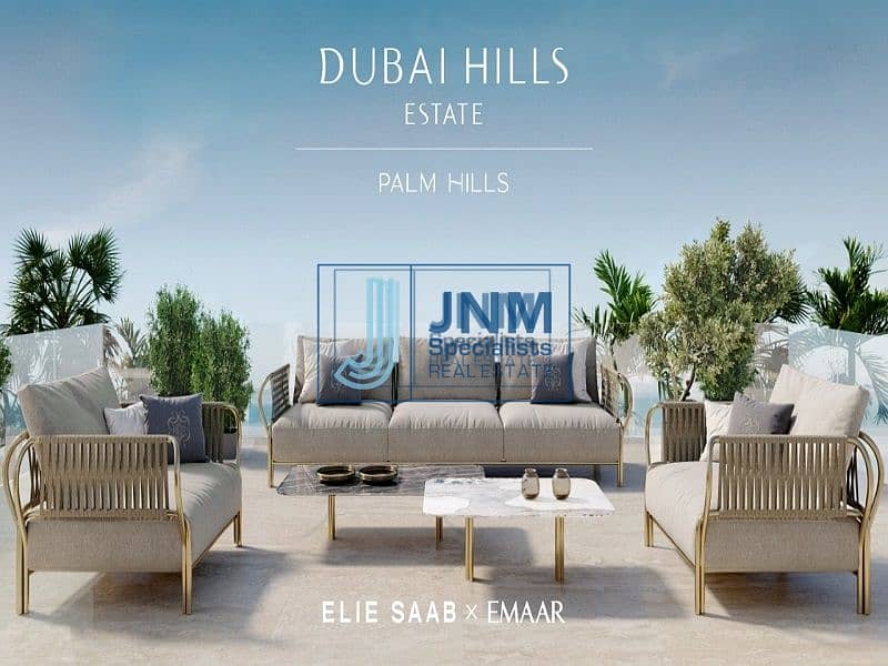 8 Exclusive | 5 BR CORNER | ELIE SAAB - Palm Hills Villa