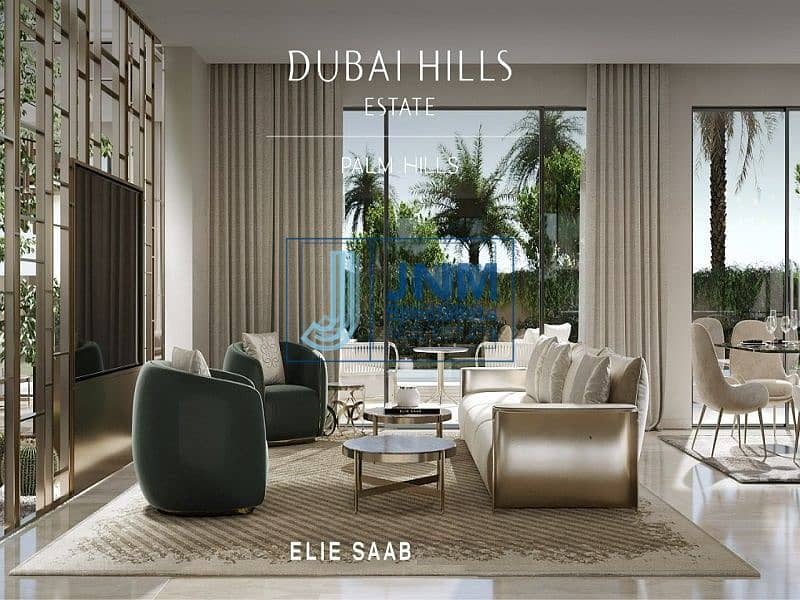 10 Exclusive | 5 BR CORNER | ELIE SAAB - Palm Hills Villa