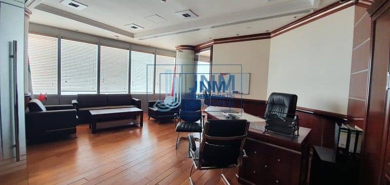 Furnished Full Floor| Arial View | High !