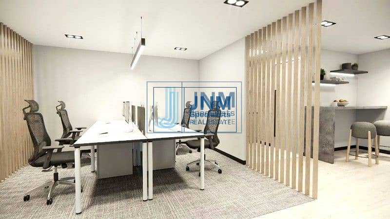 3 Elegantly Fitted | High Floor | Partitioned Office