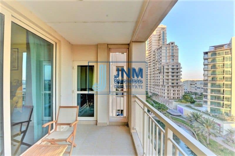 11 Furnished | 1BR with Large Balcony |Full Lake View