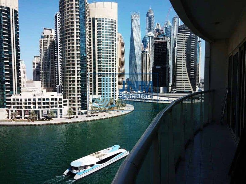 Full Marina View | Fully Furnished 1 B/R | Dubai Marina