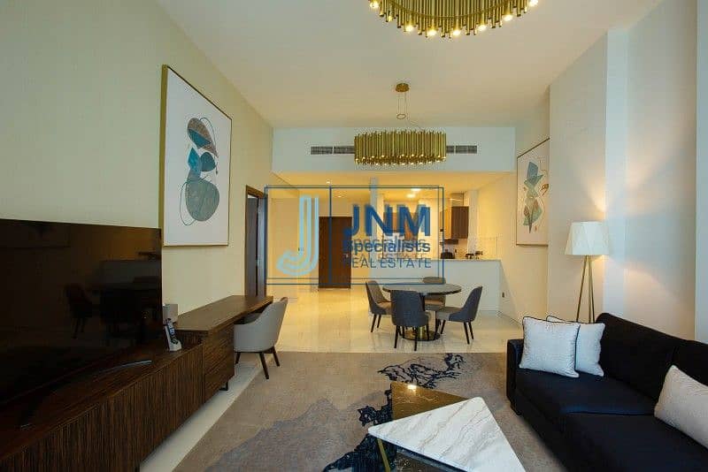 6 Fully Furnished 1 Bed with Full Sea View | Mid Floor