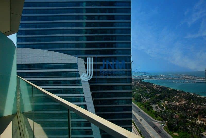 17 Fully Furnished 1 Bed with Full Sea View | Mid Floor