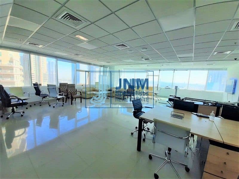 5 Fully Fitted Office with Partition | High Floor