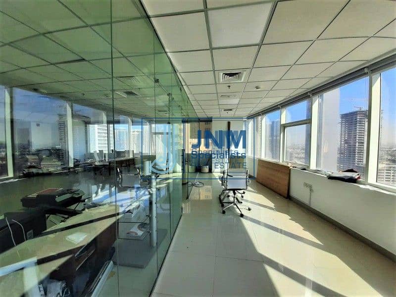 8 Fully Fitted Office with Partition | High Floor