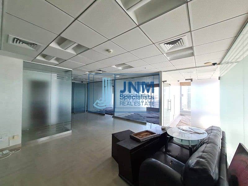 2 Spacious Fitted Office Space W/ 5 Partitions At Saba 1 - Jlt!!!