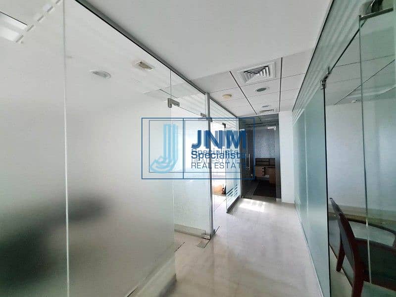 6 Spacious Fitted Office Space W/ 5 Partitions At Saba 1 - Jlt!!!