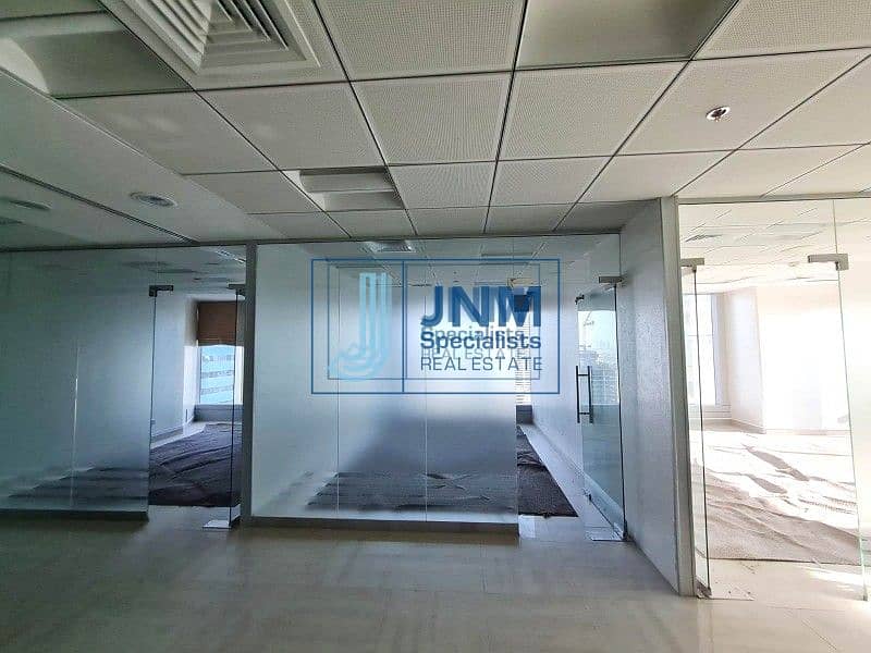 8 Spacious Fitted Office Space W/ 5 Partitions At Saba 1 - Jlt!!!