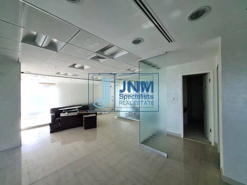 9 Spacious Fitted Office Space W/ 5 Partitions At Saba 1 - Jlt!!!