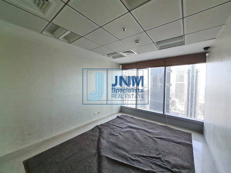 12 Spacious Fitted Office Space W/ 5 Partitions At Saba 1 - Jlt!!!