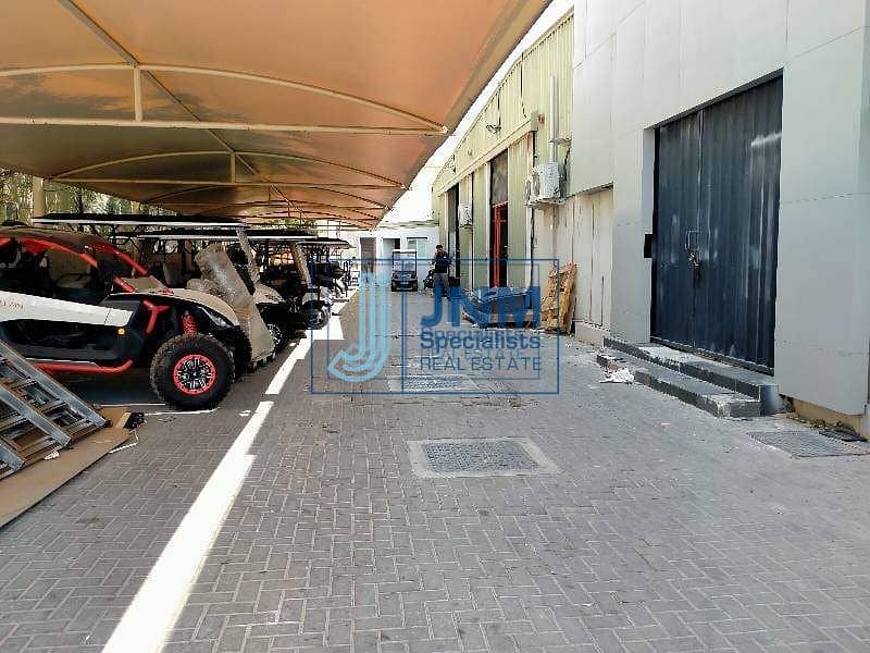 20000 SqFt Commercial Land with warehouse For Rent in Al quoz Prime Location