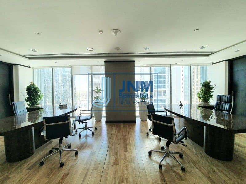 Low Floor | Amazing Lake View | Partitioned Office
