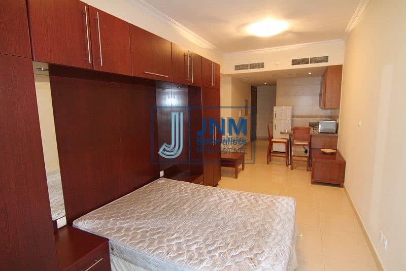 Fully Furnished Studio with Balcony | Near Park and Metro