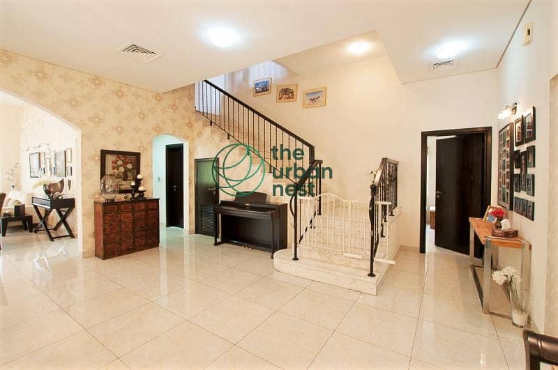 7 Highly Upgraded Mazaya A2 | Private Garden | Pool