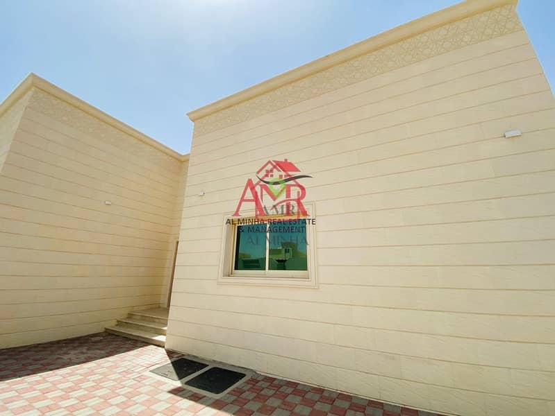 12 Easy Access to Al Ain Abu Dhabi Roof /Brand new villa / No tenency contract /