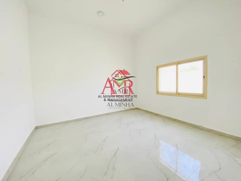 13 Easy Access to Al Ain Abu Dhabi Roof /Brand new villa / No tenency contract /