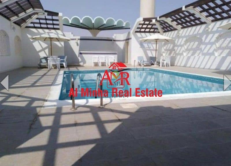 7 Duplex Villa | Huge Balcony | Pool & Gym