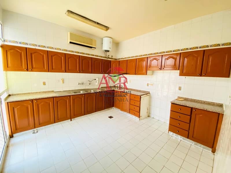 14 4 Master Bedrooms Villa with Separate Entrance And Private Yard In Khabisi. Easy Aceess To Airport & Tawam.