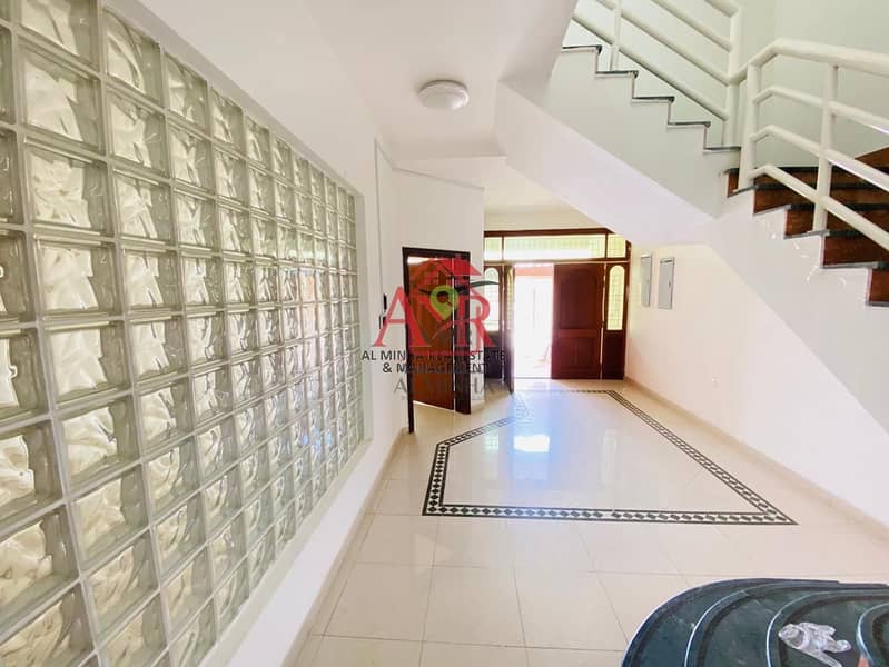 18 4 Master Bedrooms Villa with Separate Entrance And Private Yard In Khabisi. Easy Aceess To Airport & Tawam.