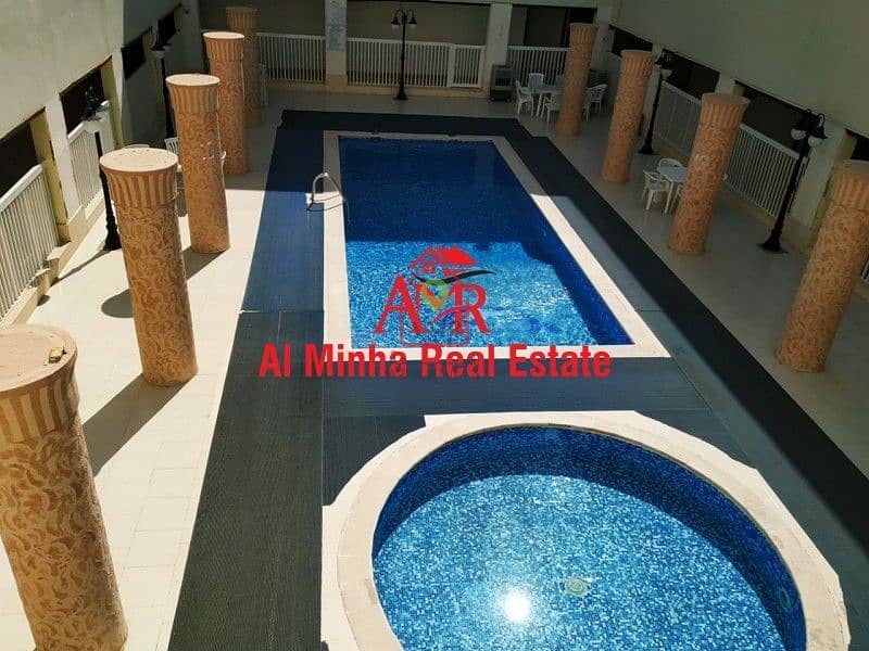 8 Swimming pool  Spacious  6 Payment |Gym