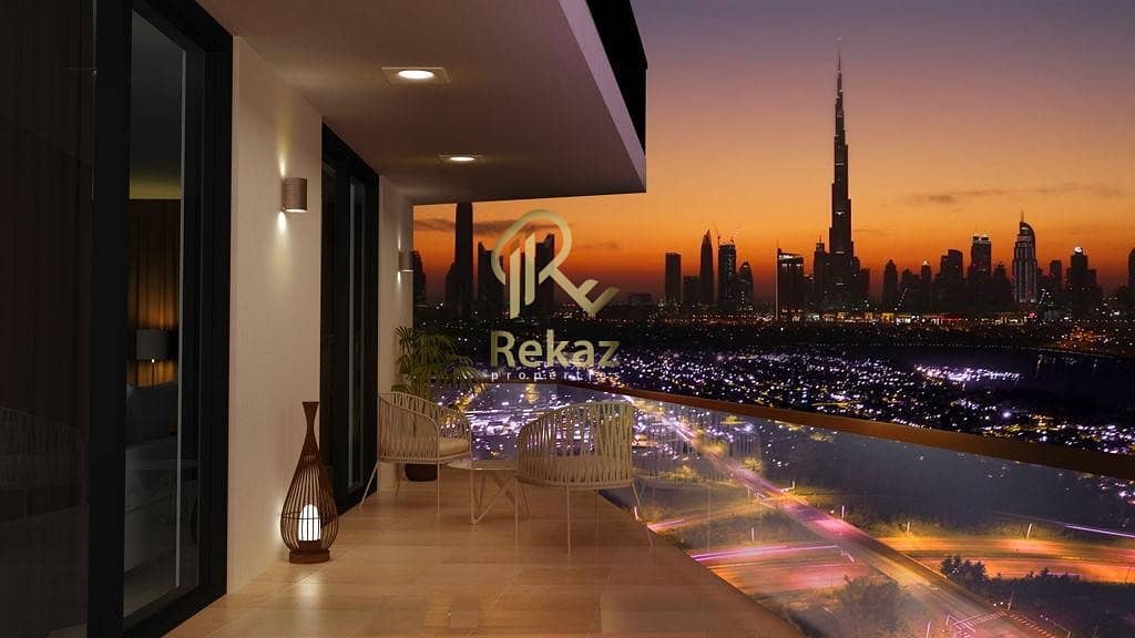 Own your apartment in Al Jaddaf with a wonderful view of the Al Khor Tower 525 thousand dirhams