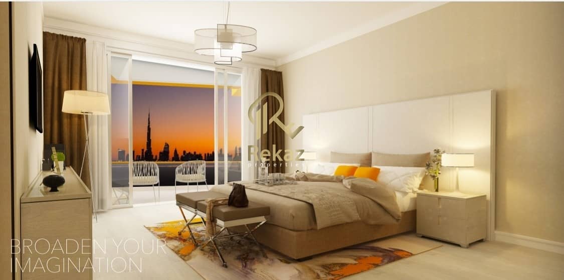 6 Own your apartment in Al Jaddaf with a wonderful view of the Al Khor Tower 525 thousand dirhams