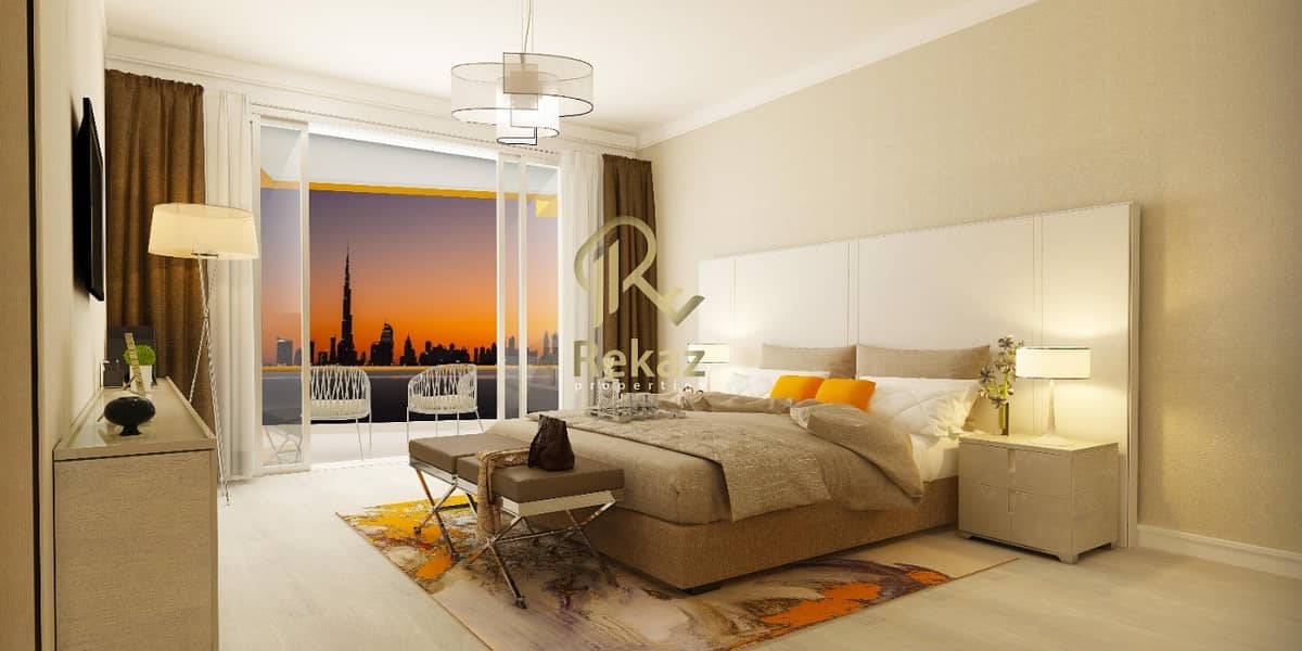 8 Own a 2 bedroom apartment with a wonderful view on the Khalifa Tower