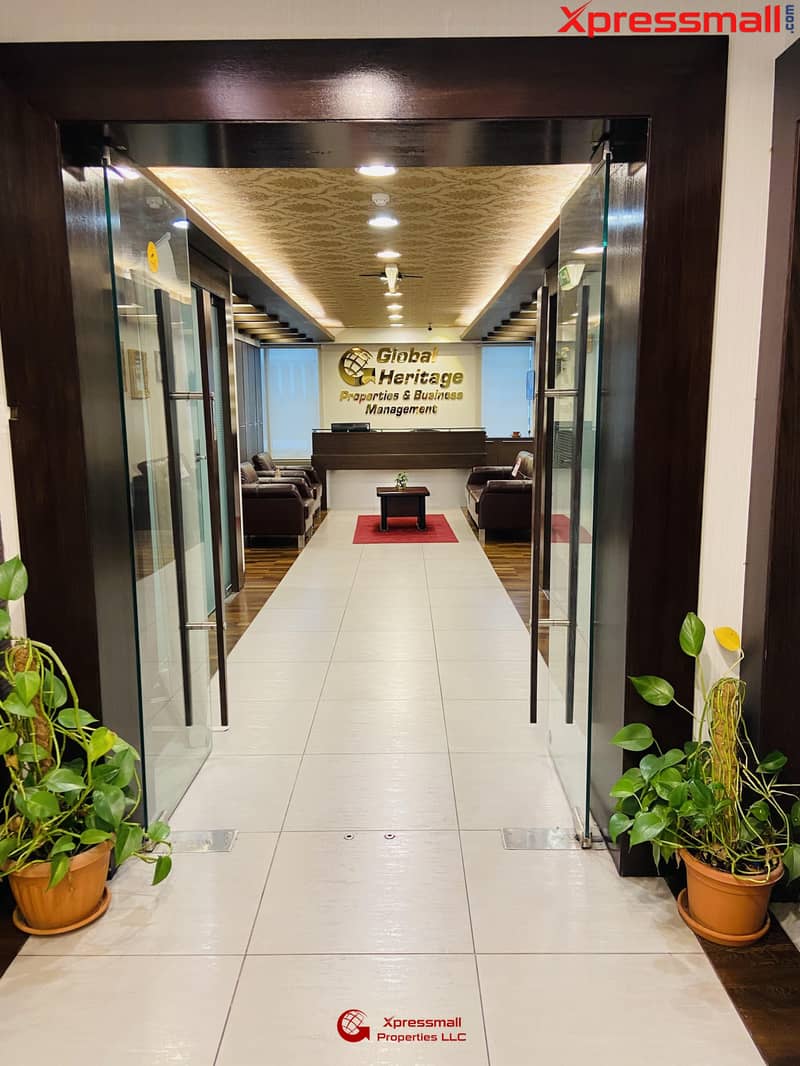 5 No Commission - Furnished and Separate Office Space in Business Center On Monthly Basis And Yearly