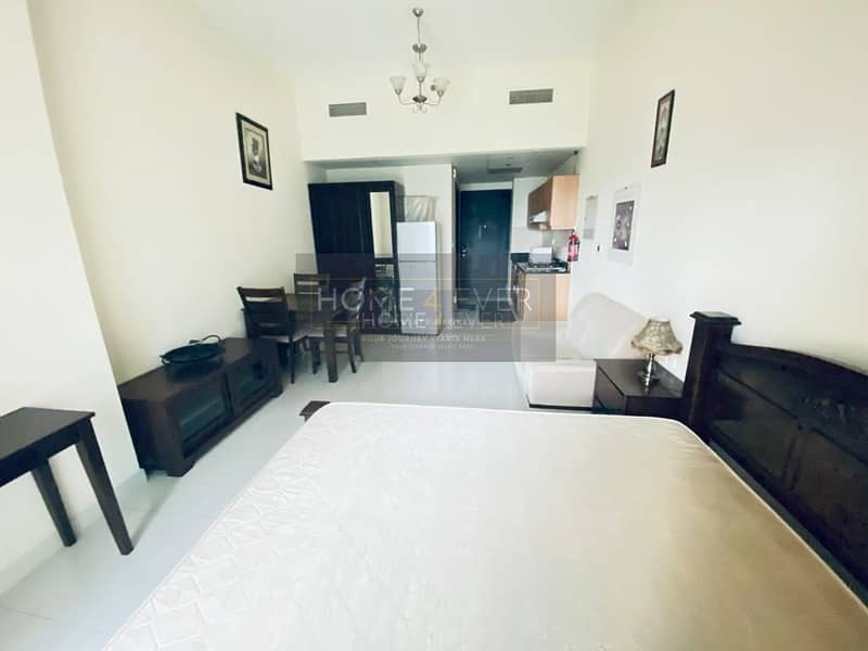 Pay AED 4k Monthly | All Bills Included | Furnished Studio | Well-Priced | Vacant