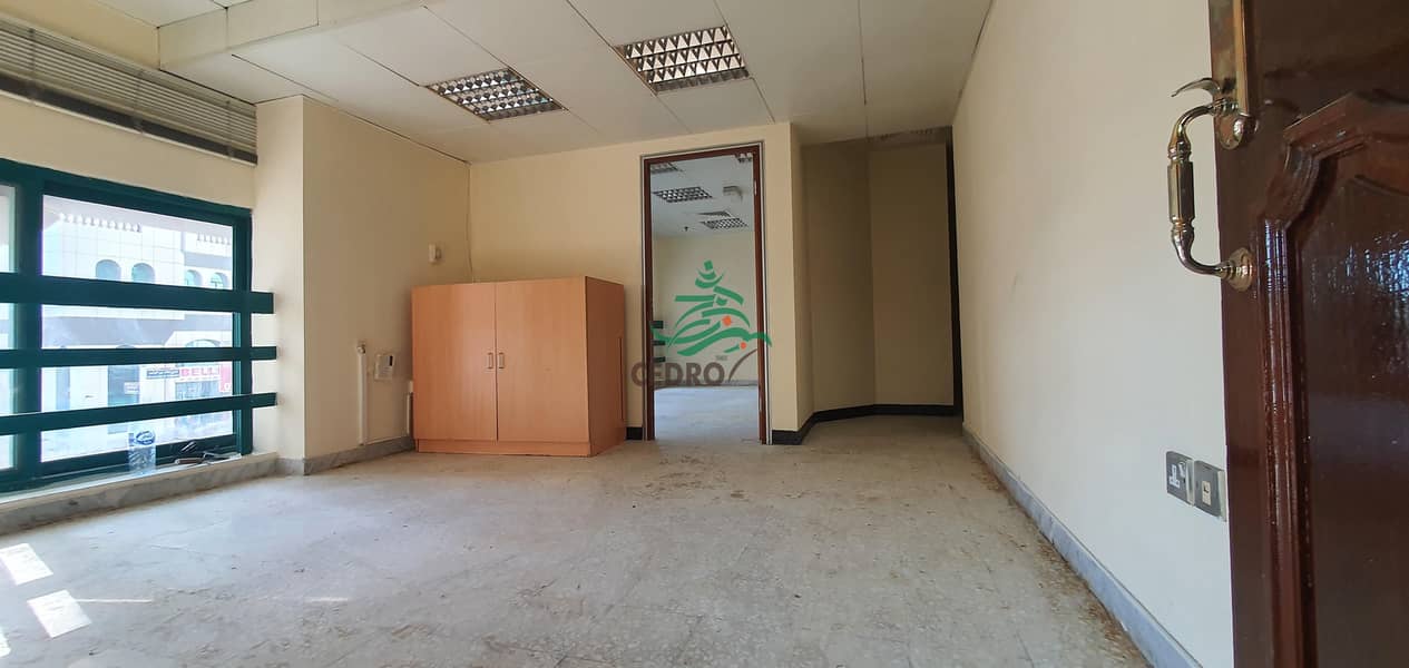 3 Office Space  In Khalidiya Main Road  with prime location