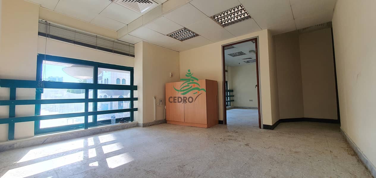 6 Office Space  In Khalidiya Main Road  with prime location