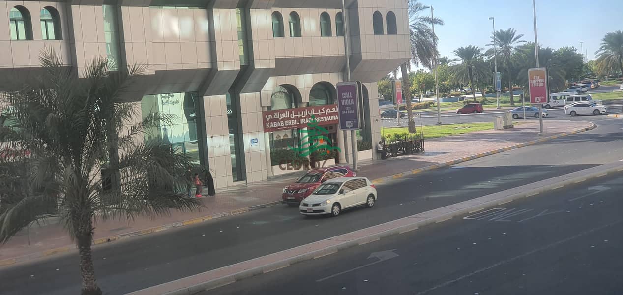 10 Office Space  In Khalidiya Main Road  with prime location