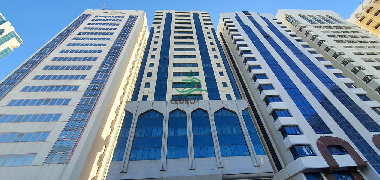 17 Office Space  In Khalidiya Main Road  with prime location