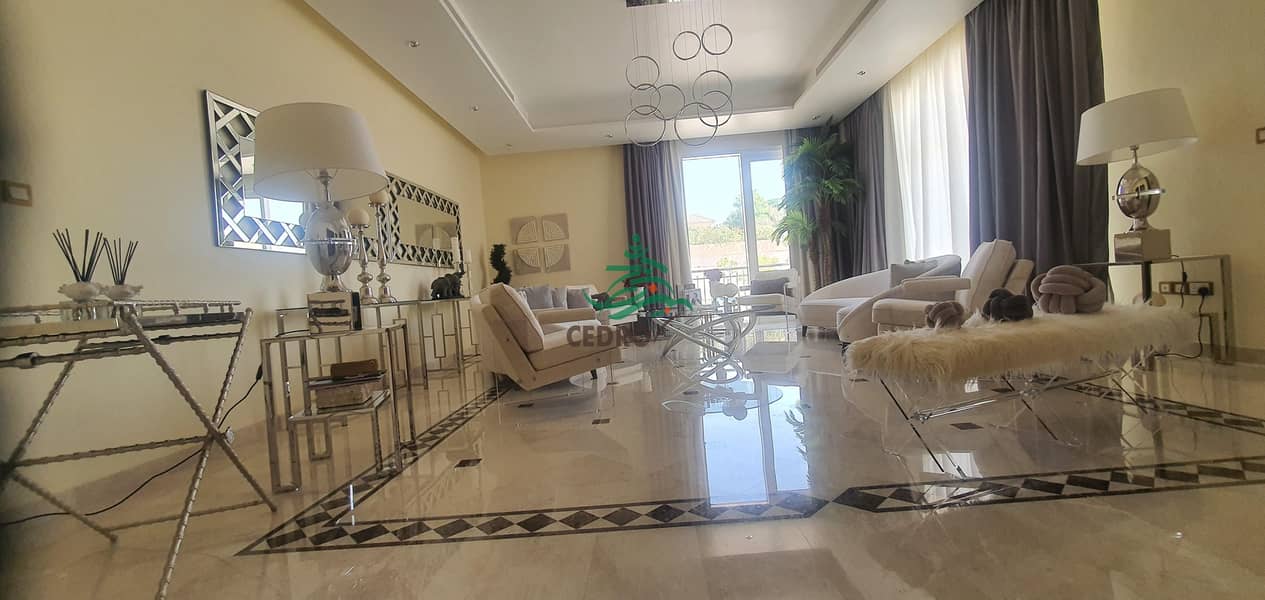 10 Luxury modern  Five bedrooms villa fully furnished  in mohamad bein zaid city
