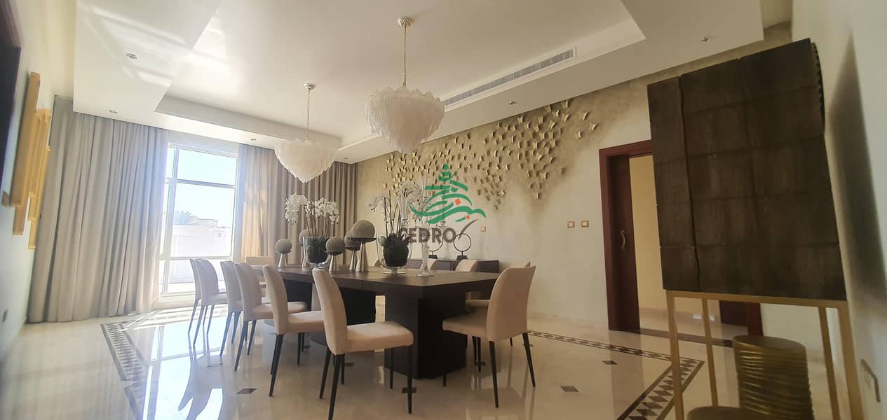 12 Luxury modern  Five bedrooms villa fully furnished  in mohamad bein zaid city