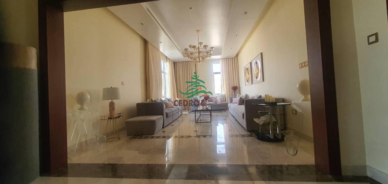 14 Luxury modern  Five bedrooms villa fully furnished  in mohamad bein zaid city
