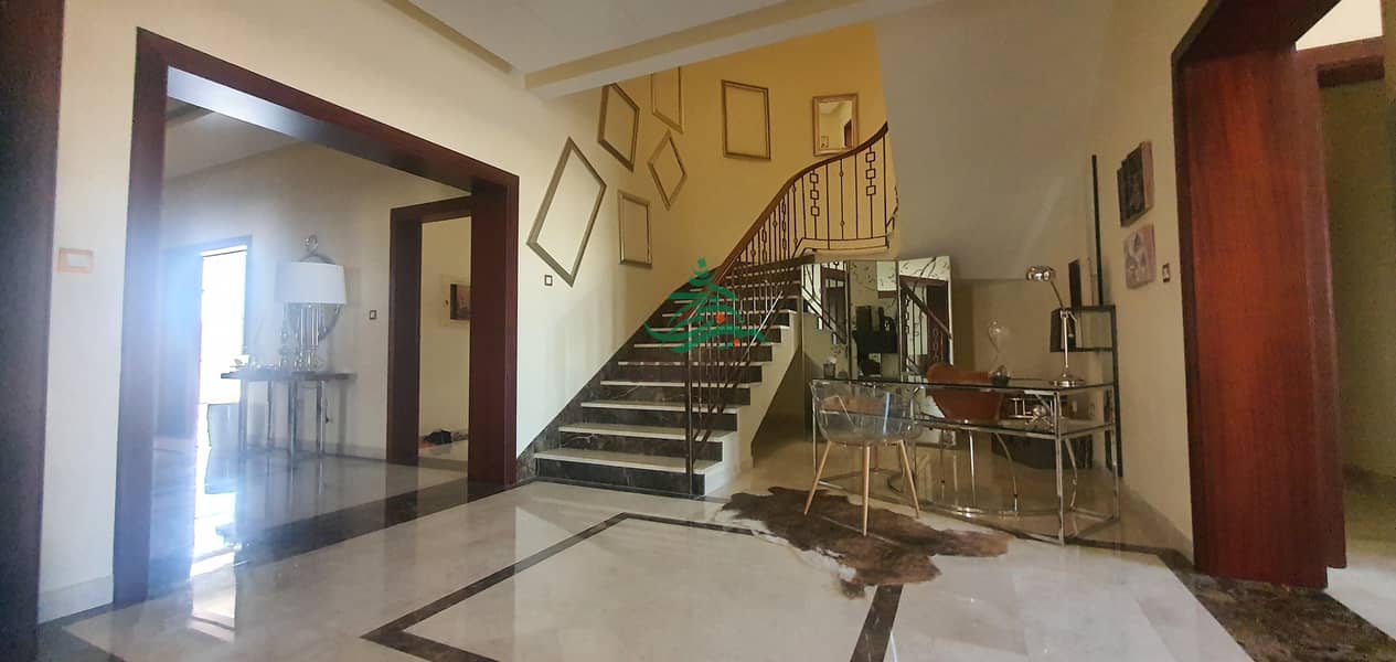 25 Luxury modern  Five bedrooms villa fully furnished  in mohamad bein zaid city