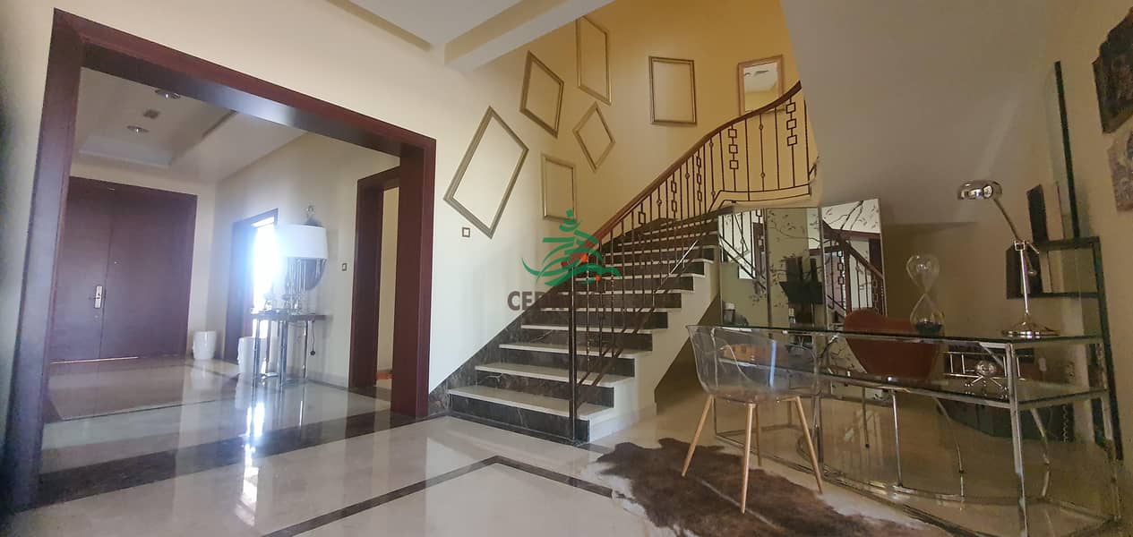 27 Luxury modern  Five bedrooms villa fully furnished  in mohamad bein zaid city